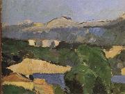 Paul Cezanne Mountain Germany oil painting artist